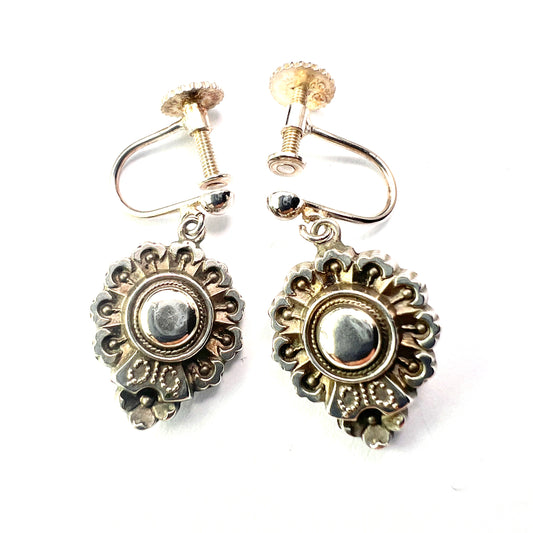 Victorian Sunburst Aesthetic Era Earrings