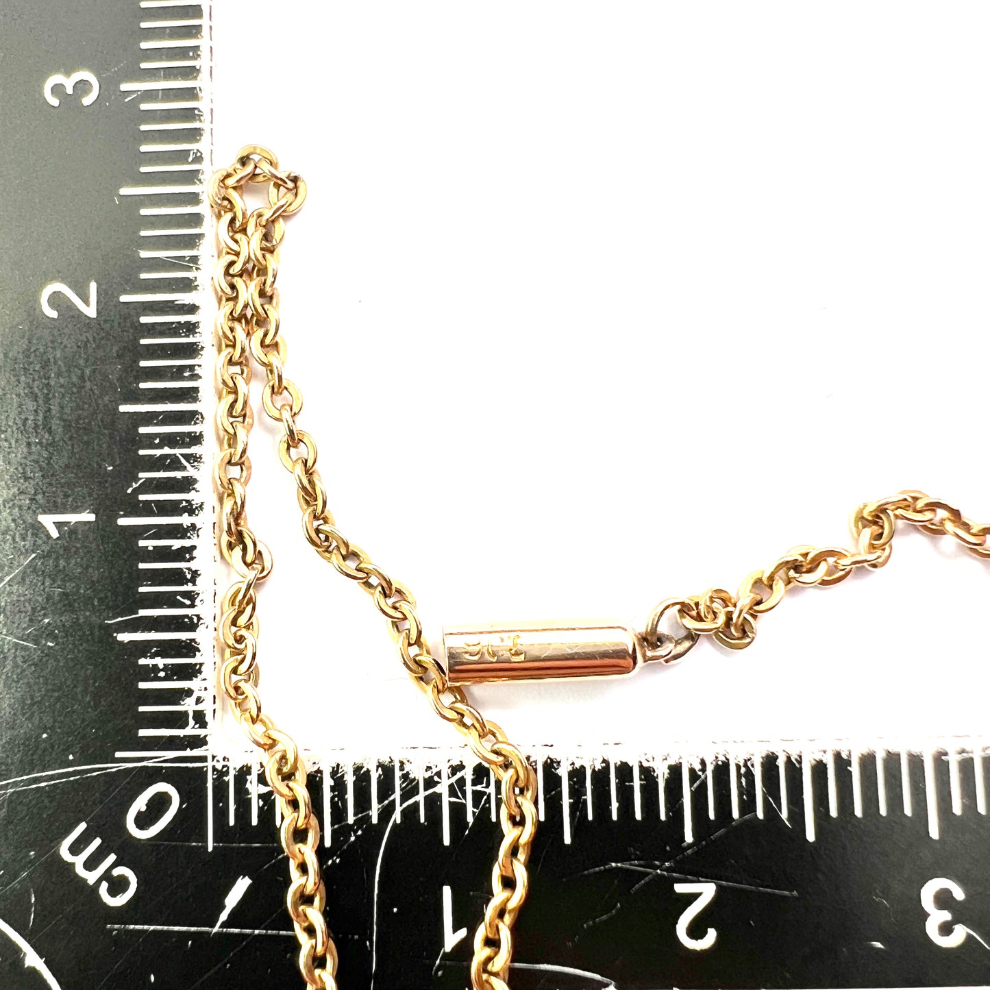 Edwardian 9CT Gold Chain Necklace