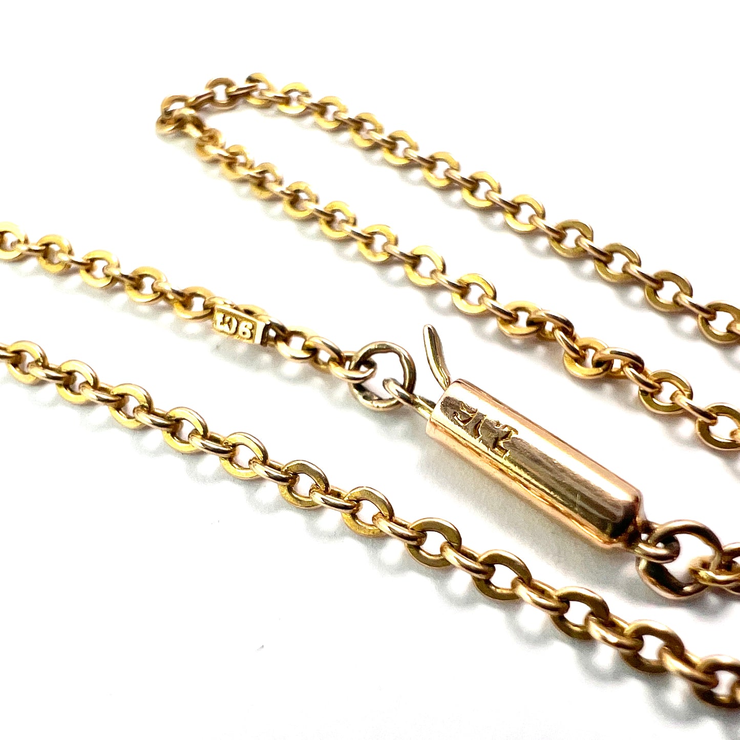 Edwardian 9CT Gold Chain Necklace