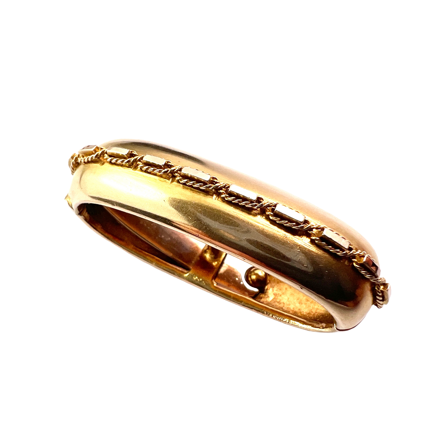 Antique 9CT Gold Scarf Clip