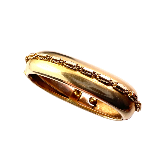 Antique 9CT Gold Scarf Clip